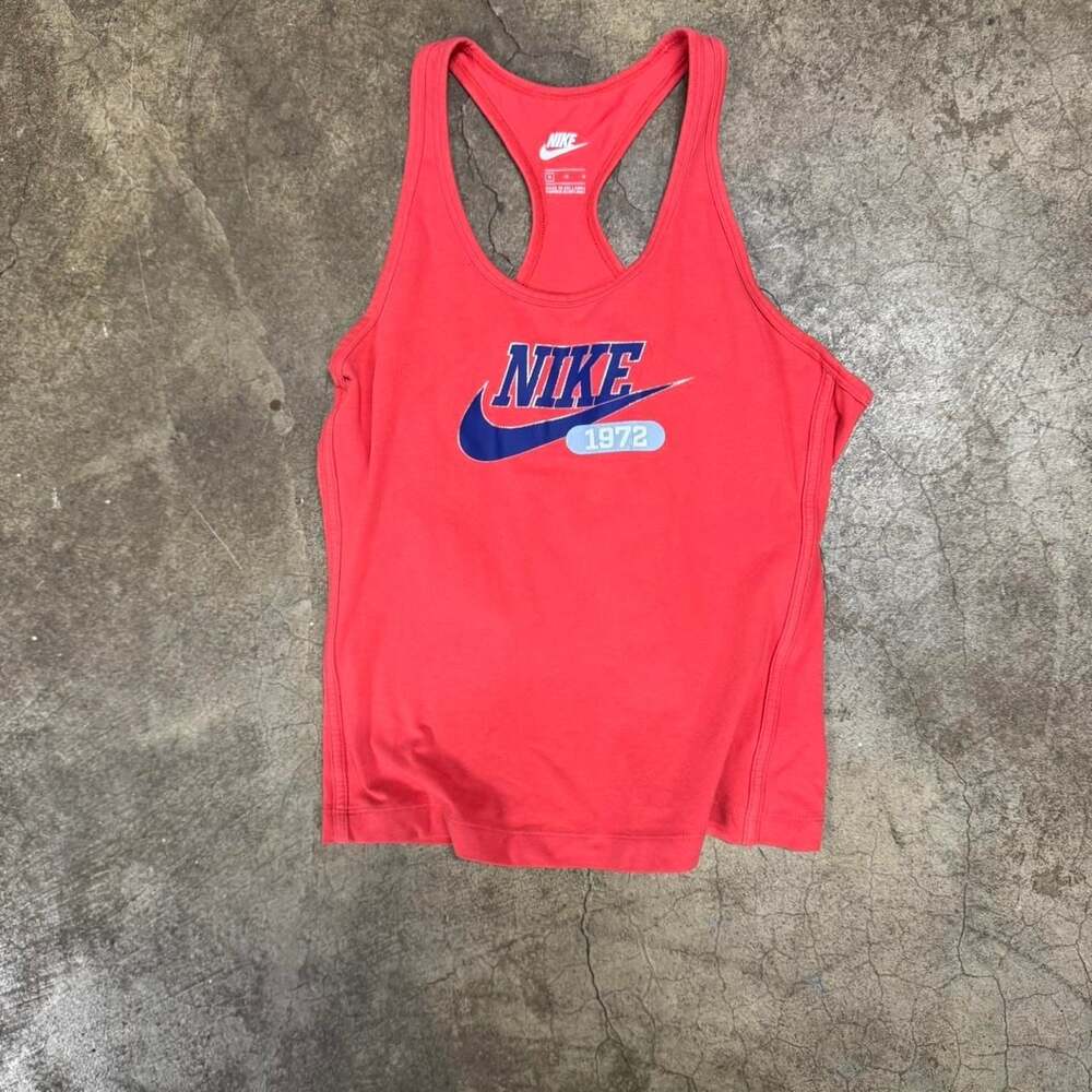 Nike Y2K Racerback Running Tank Top Pink Womens